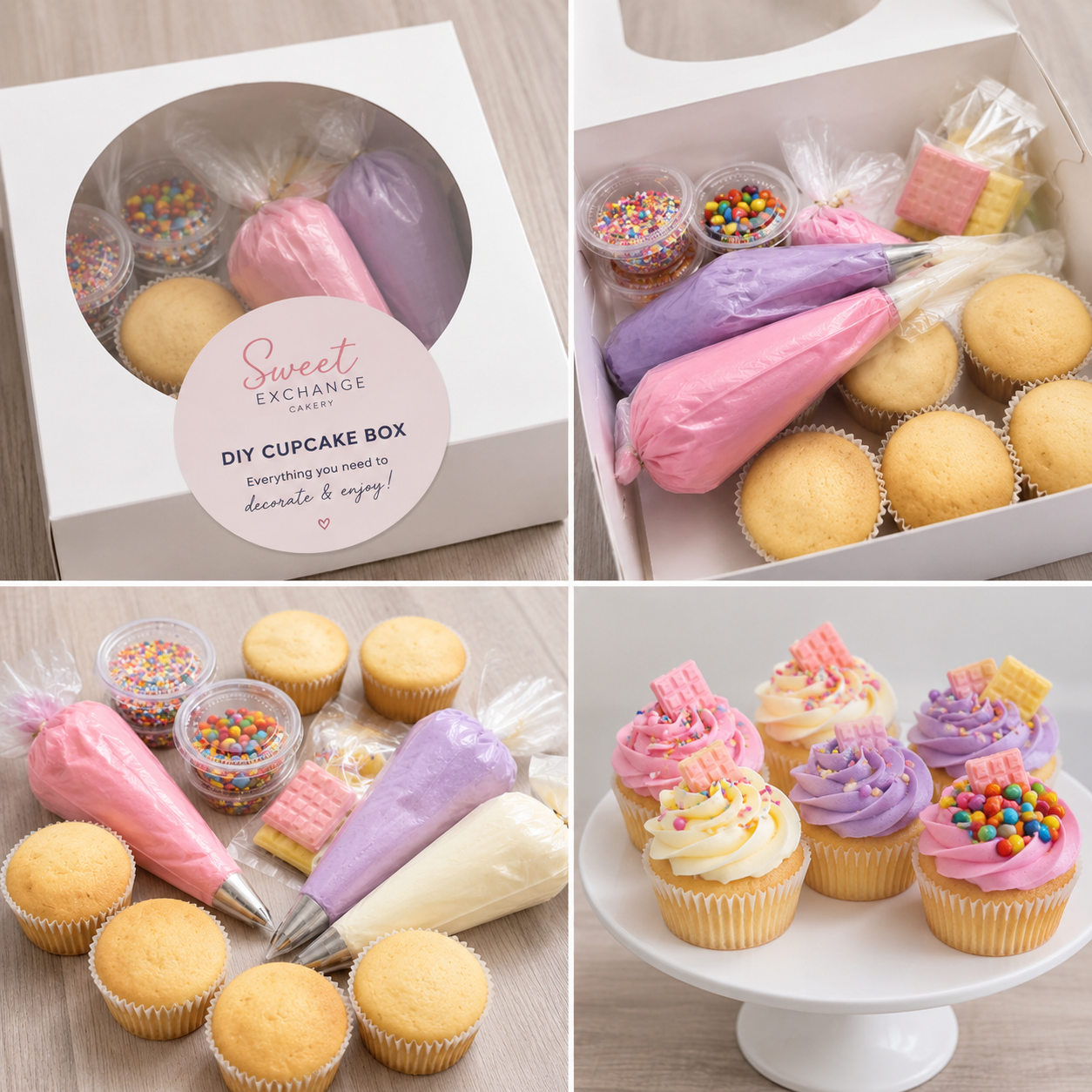 DIY Cupcake Boxes