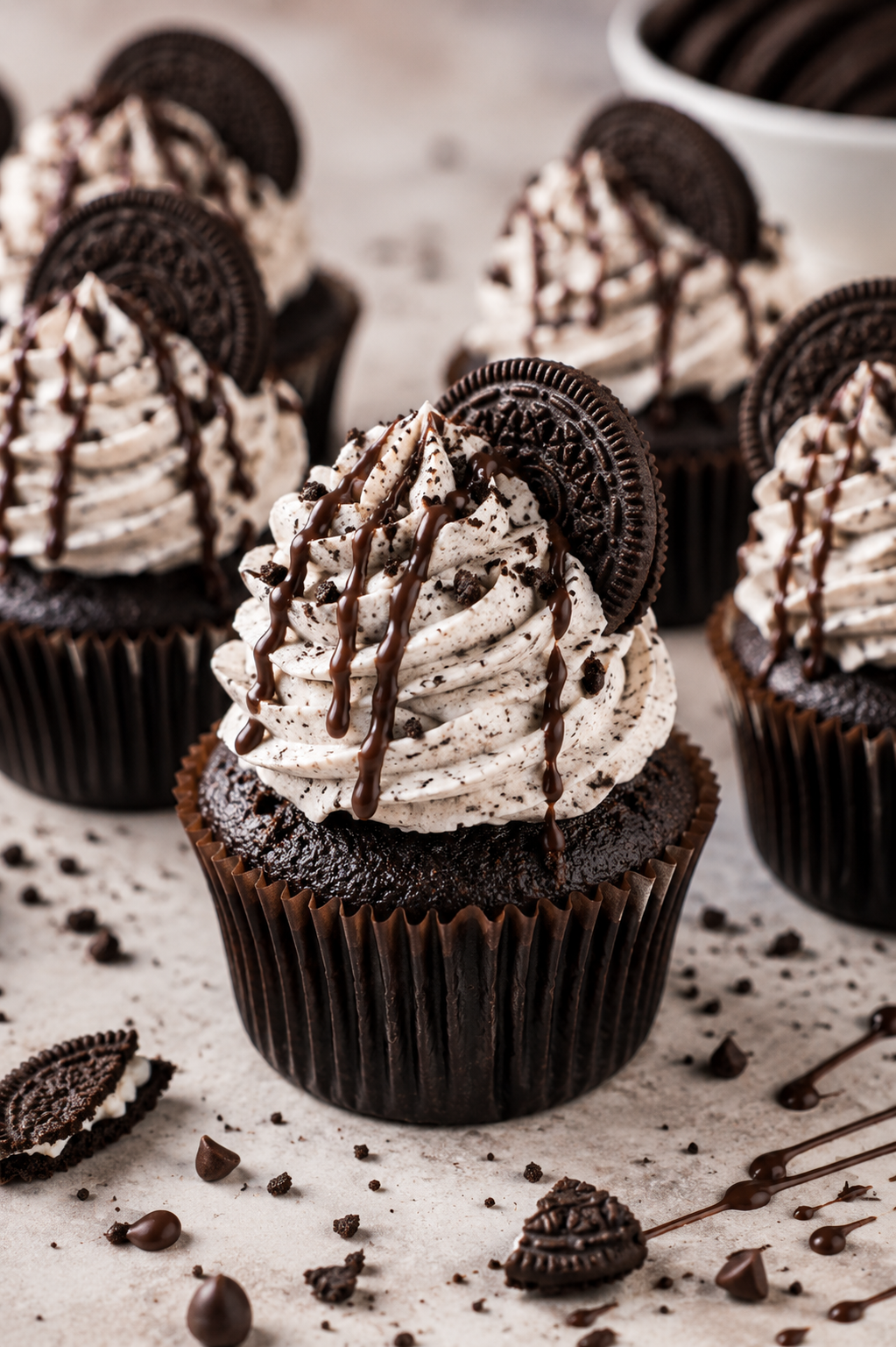 Oreo Overload Cupcakes