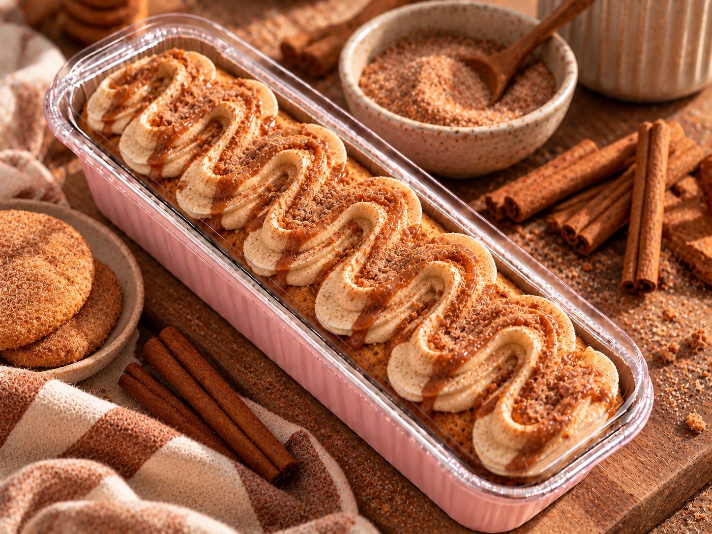 Cinnamon Sinner (Snickerdoodle) Mini CakeLoaf