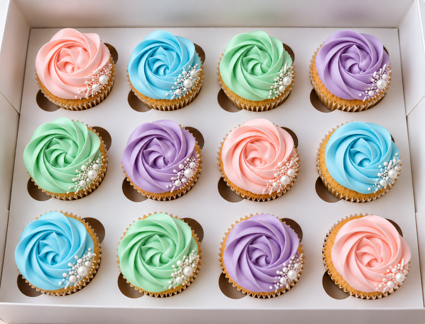 Cupcakes — Signature cupcakes, hand-piped daily