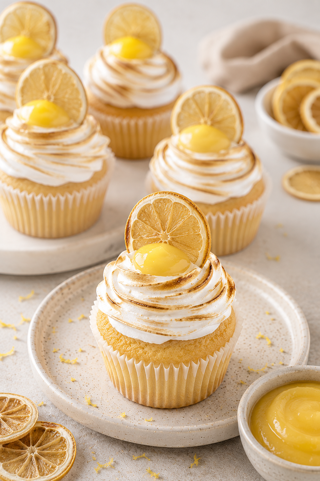 Lemon Meringue Magic Cupcakes